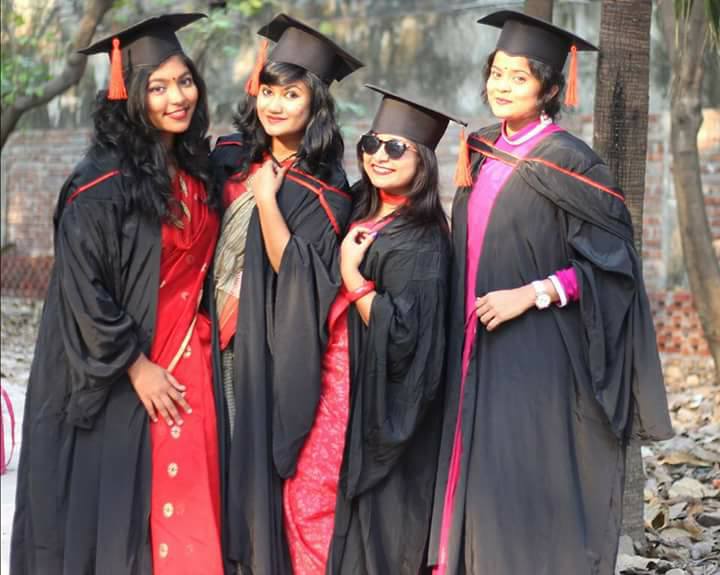 Friends in Convocation at the University of Dhaka