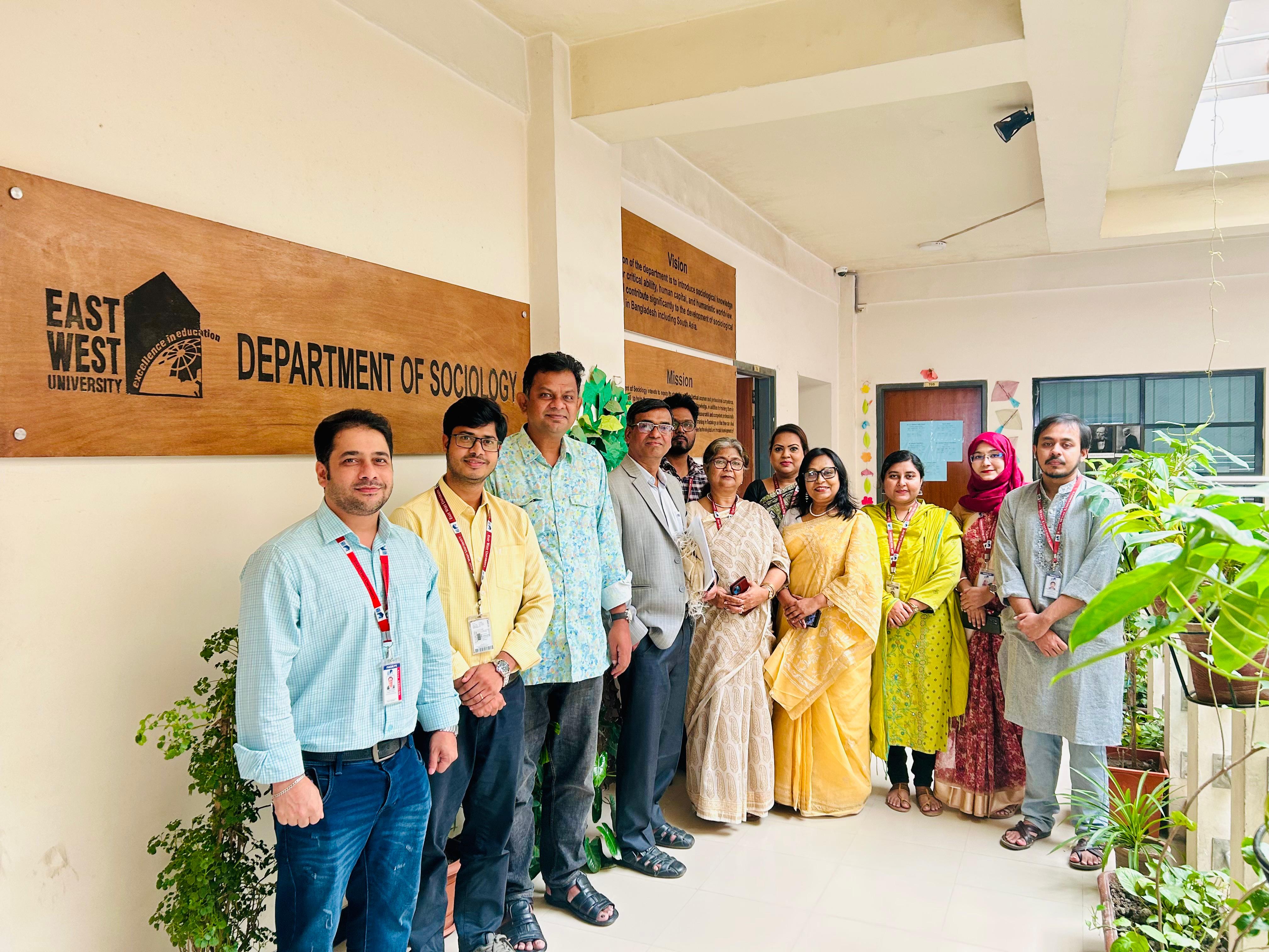 EWU Sociology Department Welcomes UGC Member Profe